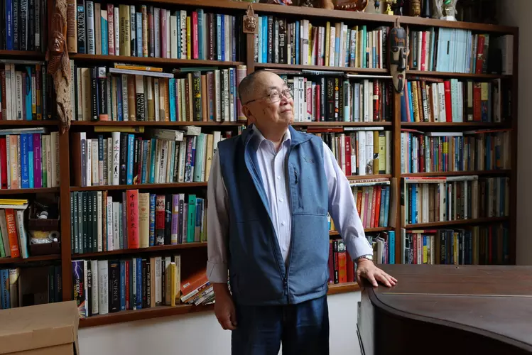 Ling-Chi Wang stands for a portrait, in San Francisco, on June 28, 2023. The UC Berkeley professor and staunch proponent for affirmative action led campaigns against discrimination in the 1980s. | Jeremy Chen/The Standard