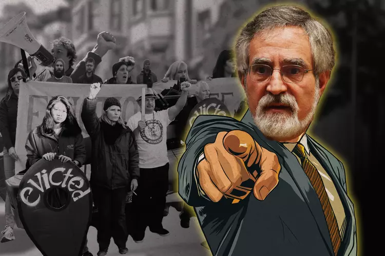 Mayoral candidate and supervisor Aaron Peskin bills himself as a progressive standard bearer.