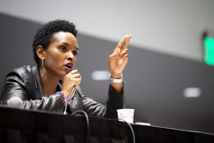 Kimberly Ellis was appointed in 2020 to lead the Department on the Status of Women.