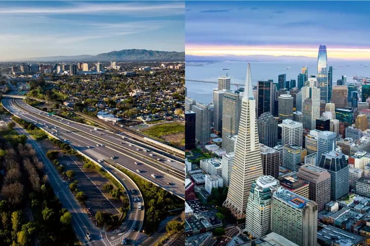 The mayor of the Bay Area’s biggest city had some choice words for its second-biggest city. | Photo illustration by Rosalie Tapavalu/The Standard