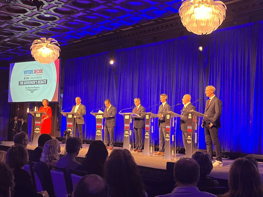 Punches thrown, no knockout: 5 takeaways from the final gubernatorial debate