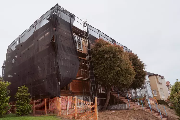 Houses are seen under construction on San Leandro Way in Balboa Terrace in San Francisco on Sept. 15, 2022. | Michaela Vatcheva for The Standard