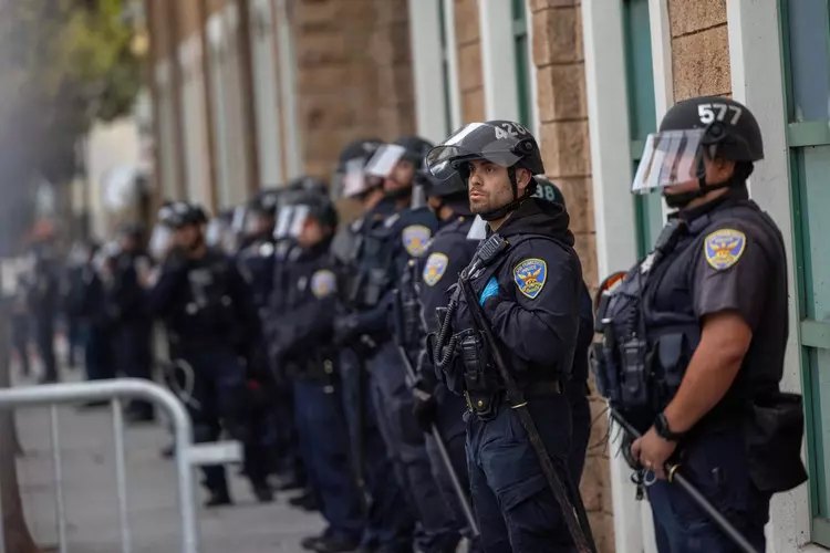 San Francisco police officers may take a more aggressive approach in stopping clashes between protesters and ICE agents.